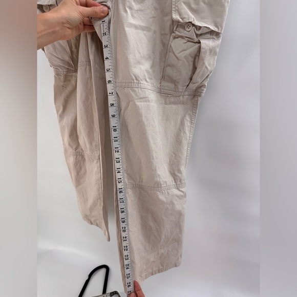 Vintage Banana Republic Cargo Military 31R Tan Pants - Picture 6 of 6